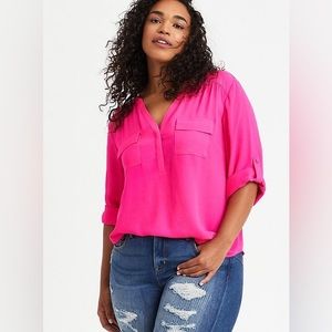 Harper georgette half sleeve blouse